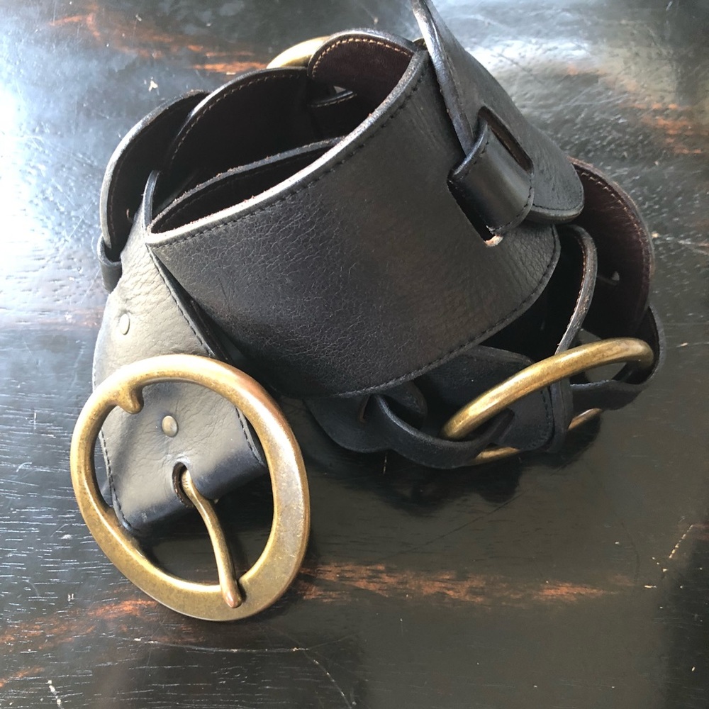 Nicholas K leather belt